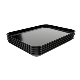 Auslageschale 17S-210x280 Melamin schwarz Produktbild