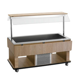 Kinder-Kaltbuffetwagen Kids K4110-150U ulmenfarben | passend für 4 x GN 1/1 - 150 mm Produktbild 2 S