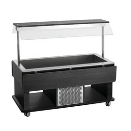 Kinder-Kaltbuffetwagen Kids K4110-150A anthrazit | passend für 4 x GN 1/1 - 150 mm Produktbild 2 S