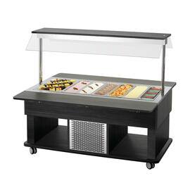 Kinder-Kaltbuffetwagen Kids K4110-150A anthrazit | passend für 4 x GN 1/1 - 150 mm Produktbild 4 S