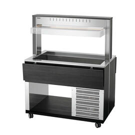 Kaltbuffetwagen K3110-200A | passend für 3 x GN 1/1 - 200 mm | 3 Stege Produktbild 3 S