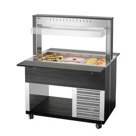 Kaltbuffetwagen K3110-200A | passend für 3 x GN 1/1 - 200 mm | 3 Stege Produktbild 4 S