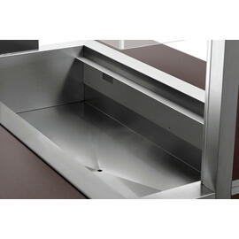 Kaltbuffetwagen K4110-200W wengefarben | passend für 4 x GN 1/1 - 200 mm | 4 Stege Produktbild 6 S