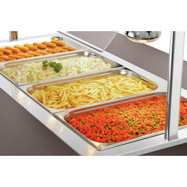 Kinder-Warmbuffetwagen Kids W4110-150W | wengefarben | passend für 4 x GN 1/1 Produktbild 7 S