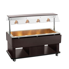 Kinder-Warmbuffetwagen Kids W4110-150W | wengefarben | passend für 4 x GN 1/1 Produktbild 2 S