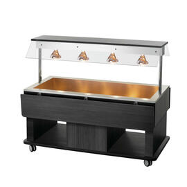 Kinder-Warmbuffetwagen Kids W4110-150A | anthrazit | passend für 4 x GN 1/1 Produktbild 3 S