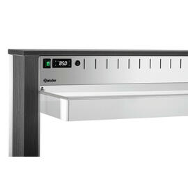 Warmbuffetwagen W3110-200A | anthrazit 230 Volt mit Beleuchtung | passend für 3 x GN 1/1 Produktbild 5 S