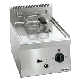 Elektro-Fritteuse | 1 Becken 1 Korb 6 ltr | 230 Volt 3,3 kW Produktbild