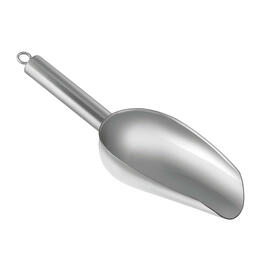 Lebensmittelschaufel 100 Edelstahl mit Aufhängeloch Produktbild 3 S