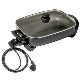 Elektropfanne 40x30 mit Deckel  • antihaftbeschichtet 7,5 ltr | 490 mm  x 310 mm  H 195 mm Produktbild 3 S