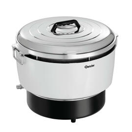 Gas-Reiskocher | 10 ltr inkl. Messbecher | Rührlöffel Produktbild