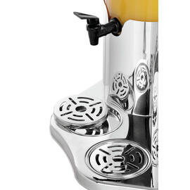 Getränke-Dispenser DEW5 Duo Kunststoff Edelstahl 5 ltr Produktbild 6 S