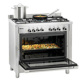 Gasherd BGH 600-521 mit Backofen | 5 Kochstellen Produktbild