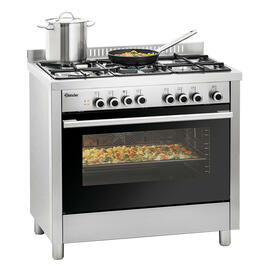 Gasherd BGH 600-521 mit Backofen | 5 Kochstellen Produktbild 2 S