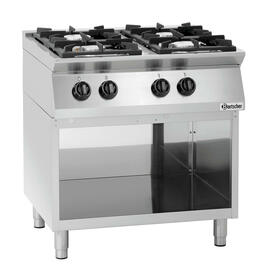 Gasherd MFGO 7040 19 kW | Unterbau offen Produktbild 5 S