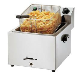 Elektro-Fritteuse IMBISS PRO | 1 Becken 1 Korb 9,7 ltr | 400 Volt 8,1 kW Produktbild