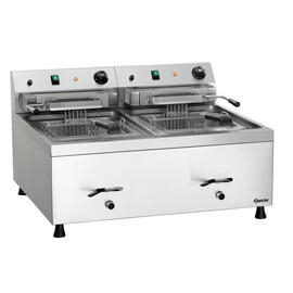 Fritteuse 12L-20 | 2 Becken 2 Körbe 2 x 6,5 ltr 400 Volt | 18,0 kW Produktbild 7 S