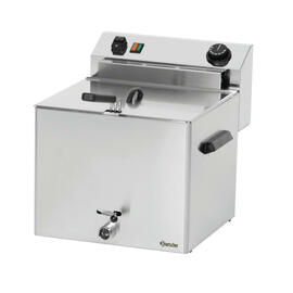 Elektro-Fritteuse | 1 Becken 1 Korb 10 ltr | 400 Volt 8,1 kW Produktbild