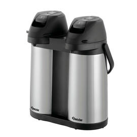 Isolierpumpkanne Duo 1,9L-ST | 3,8 ltr Edelstahl Produktbild 5 S