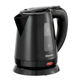Wasserkocher 0,8 ltr schwarz Kunststoff Produktbild