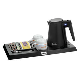 Teestation 1145M Kunststoff schwarz • glänzend Produktbild