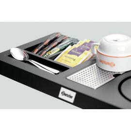 Teestation 1145M Kunststoff schwarz • glänzend Produktbild 2 S