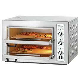 Pizzaofen NT 502  • 2 x 4 Pizzen Ø 25 cm  • 400 Volt Produktbild 2 S