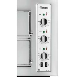 Pizzaofen NT 502  • 2 x 4 Pizzen Ø 25 cm  • 400 Volt Produktbild 3 S