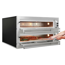Pizzaofen ET 205  • 2 x 9 Pizzen Ø 33 cm  • 400 Volt Produktbild 2 S