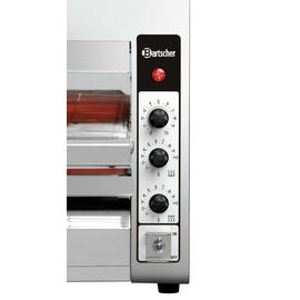 Durchlaufpizzaofen 3600TB10 passend für 1 Pizza Ø 32 cm 3500 Watt Produktbild 7 S
