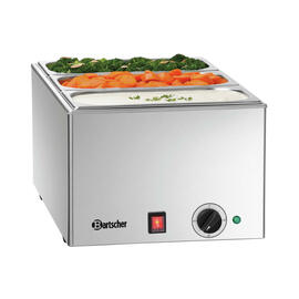 B-Ware | Wasserbad - Bain Marie für GN 3 x 1/3 GN, mit GN-Behältern und Deckeln Produktbild