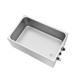 Wasserbad | Bain Marie Gastronorm - 150 mm  • 1200 Watt | Wasserauslaufhahn Produktbild 5 S