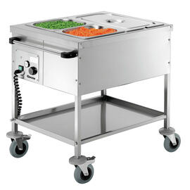 Speisenausgabewagen TB2110 beheizbar  • 2 Becken Produktbild