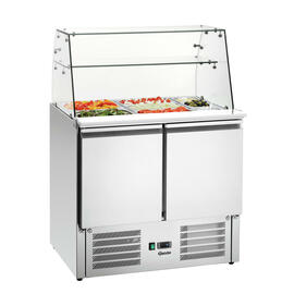 Saladette 900T2 +GL passend für 2 x GN 1/1 GN + 3 x GN 1/6 | 250 ltr Produktbild 2 S