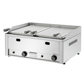 Gas-Lavastein-Tischgrillgerät 70 8 kW  H 282 mm Produktbild 2 S