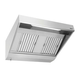 Wandhaube 900 mit Motor | 184 Watt  B 1300 mm | 2 Flammschutzfilter Produktbild
