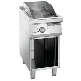 285071 Spritzschutz 740, Edelstahl, 354 x 470 x H 120 mm, Gewicht: 2,9 kg, zu Elektro-Griddleplatte Produktbild 2 S