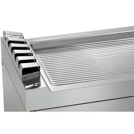 285071 Spritzschutz 740, Edelstahl, 354 x 470 x H 120 mm, Gewicht: 2,9 kg, zu Elektro-Griddleplatte Produktbild 4 S