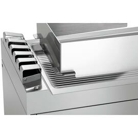 285071 Spritzschutz 740, Edelstahl, 354 x 470 x H 120 mm, Gewicht: 2,9 kg, zu Elektro-Griddleplatte Produktbild 5 S