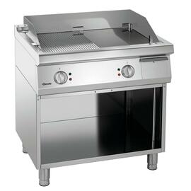 285076 Spritzschutz 780, Edelstahl, 716 x 412 x H 125 mm, Gewicht: 3,05 kg, zu Elektro-Griddleplatte Produktbild 2 S