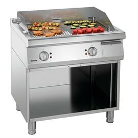 285076 Spritzschutz 780, Edelstahl, 716 x 412 x H 125 mm, Gewicht: 3,05 kg, zu Elektro-Griddleplatte Produktbild 3 S