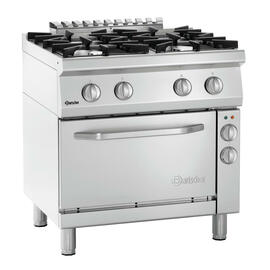 Gasherd 70040 EB11 mit Backofen Elektro | 4 Kochstellen Gas Produktbild