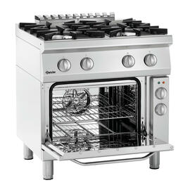 Gasherd 70040 EB11 mit Backofen Elektro | 4 Kochstellen Gas Produktbild 2 S