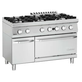 Gasherd 70060 GB21 mit Backofen Gas | 6 Kochstellen Gas Produktbild