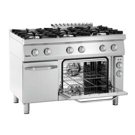 Gasherd 70060 EB11 mit Backofen Elektro | 6 Kochstellen Gas Produktbild 2 S
