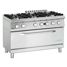 Gasherd 70060 GB1050 mit Backofen Gas | 6 Kochstellen Gas Produktbild