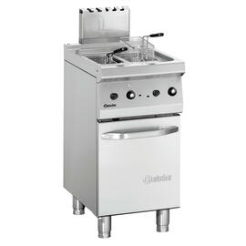 Gas-Standfritteuse | 2 Becken 2 Körbe 14 ltr 11,5 kW (Gas) Produktbild