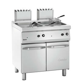 Gas-Standfritteuse | 2 Becken 2 Körbe 46 ltr 30,0 kW (Gas) Produktbild