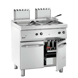 Gas-Standfritteuse | 2 Becken 2 Körbe 46 ltr 30,0 kW (Gas) Produktbild 2 S