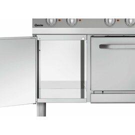 6 Platten Elektroherd 400 Volt 19,25 kW | Backofen | Schrankbereich mit Tür Produktbild 4 S